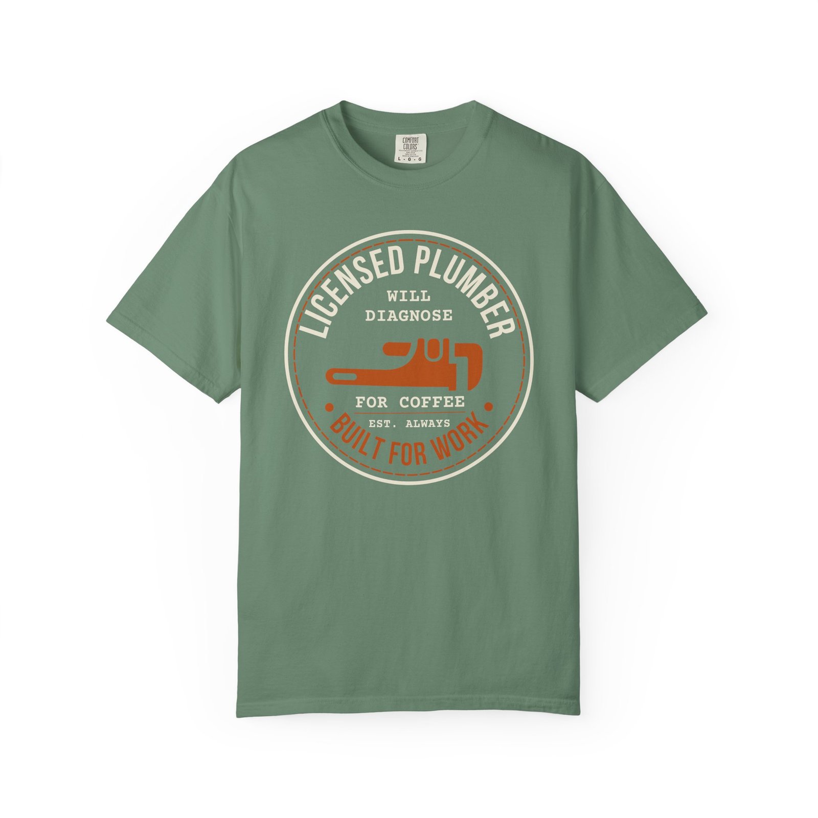 Licensed Plumber Will Diagnose For Coffee, Plumber Shirt, Gift for Plumber - Image 6