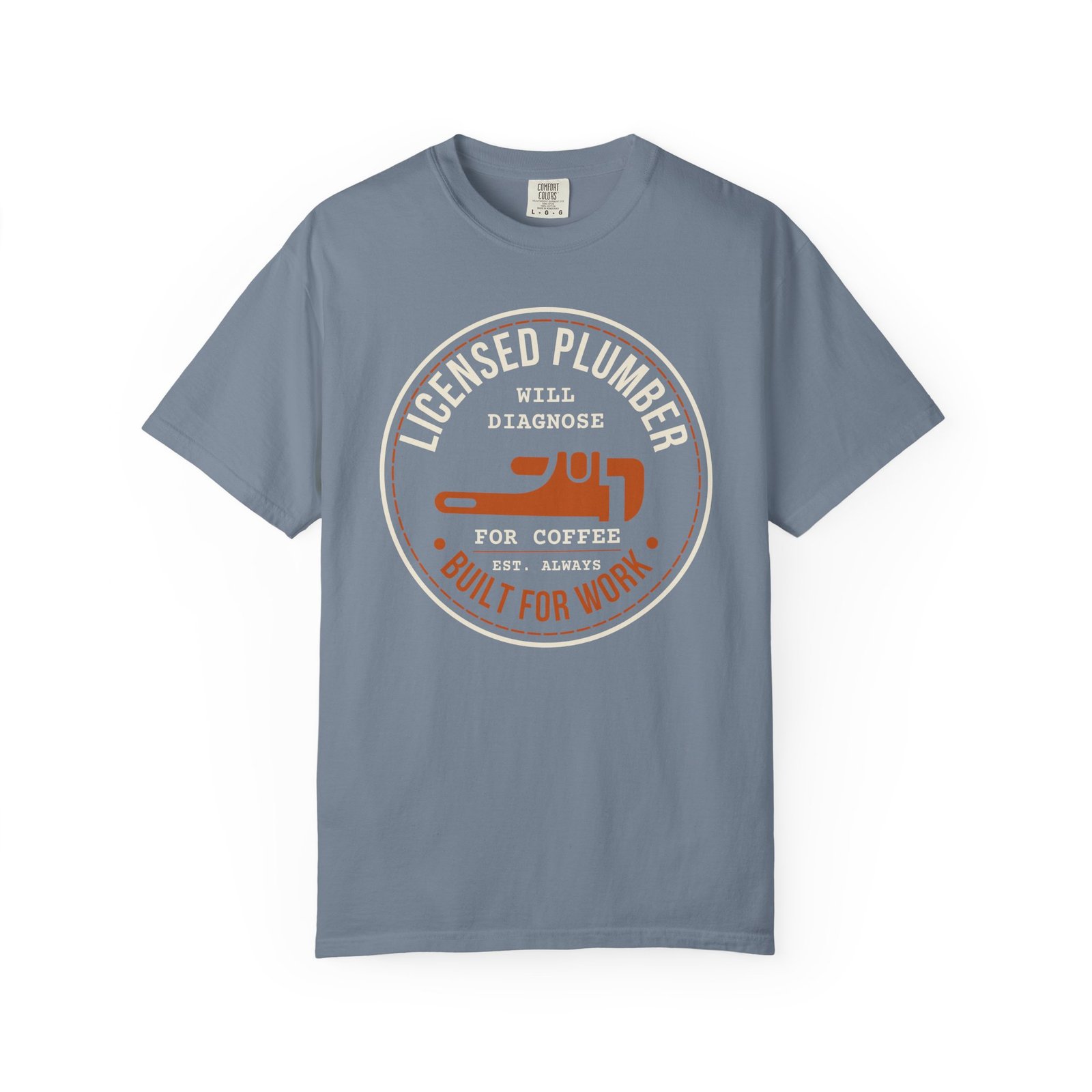 Licensed Plumber Will Diagnose For Coffee, Plumber Shirt, Gift for Plumber - Image 3