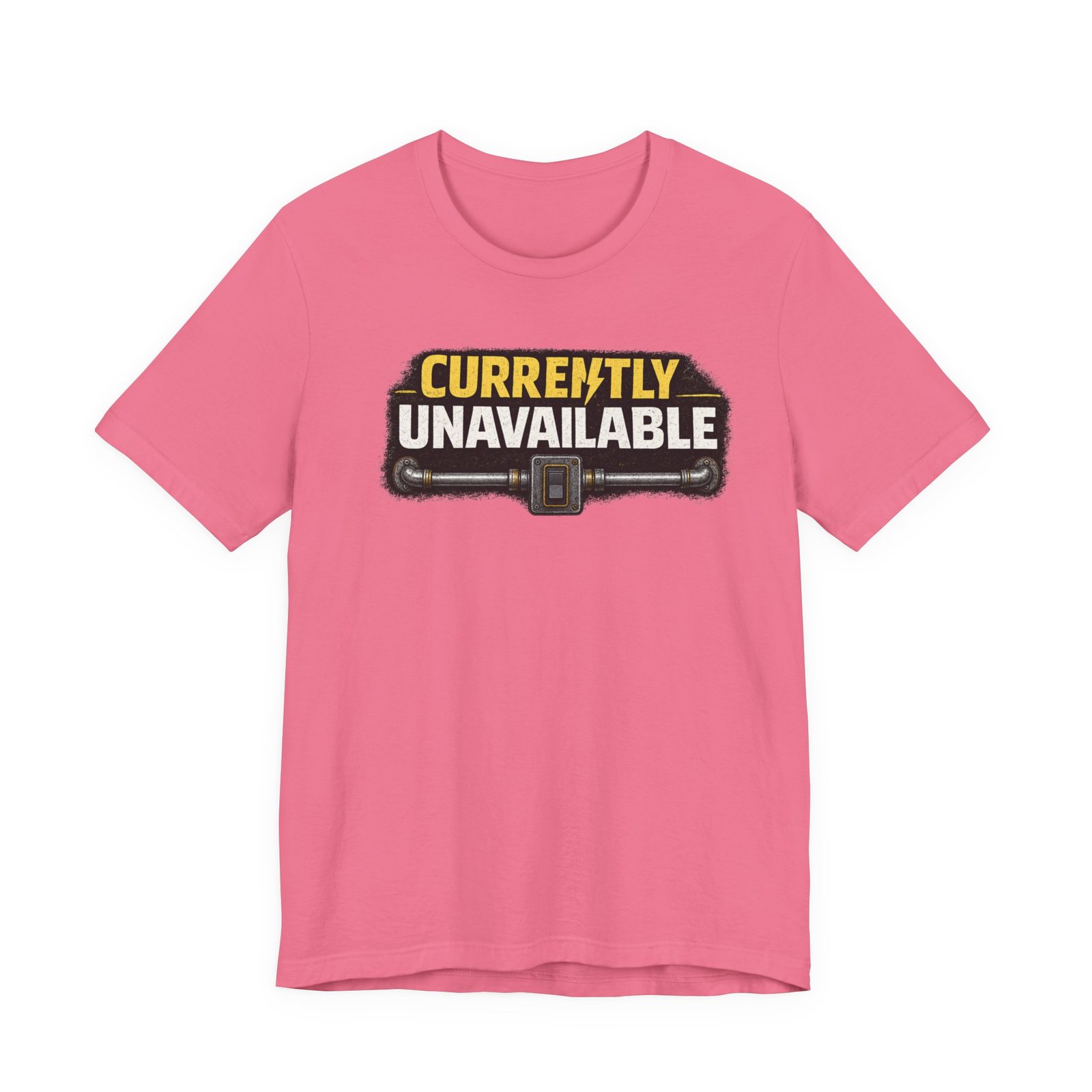 Electrician T-Shirt — "Currently Unavailable" Funny Vintage Tradesman Tee - Image 16