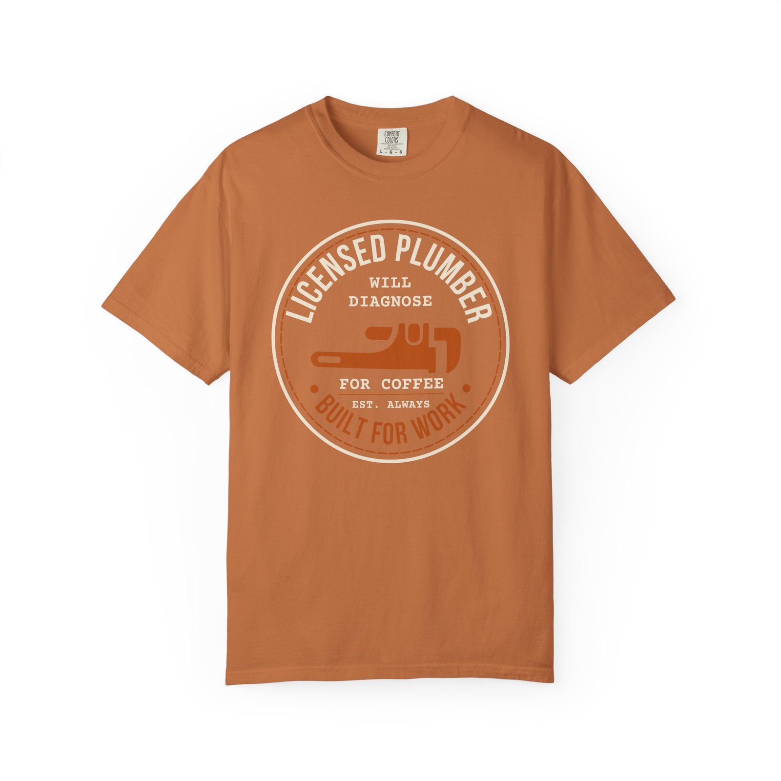 Licensed Plumber Will Diagnose For Coffee, Plumber Shirt, Gift for Plumber - Image 5