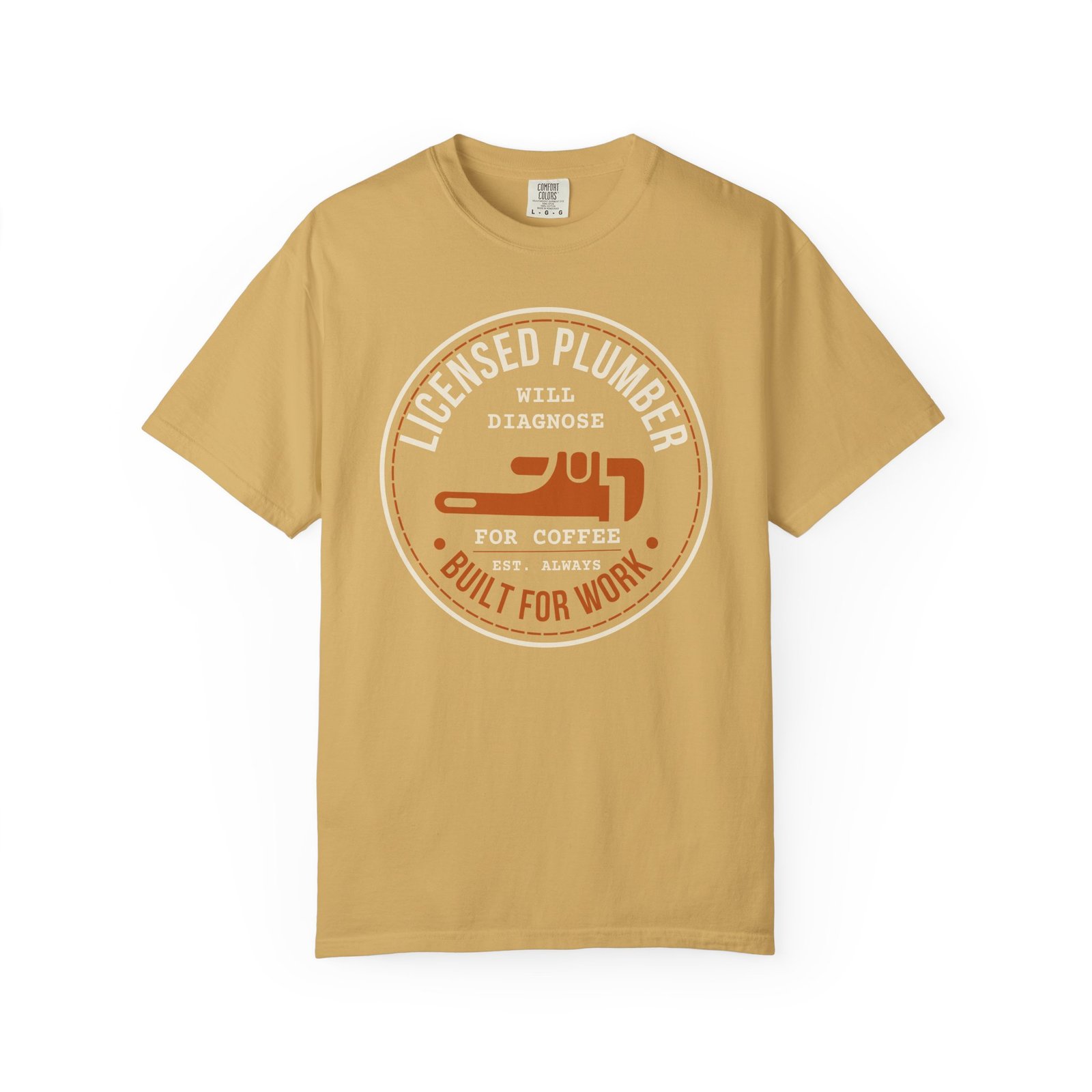 Licensed Plumber Will Diagnose For Coffee, Plumber Shirt, Gift for Plumber - Image 4