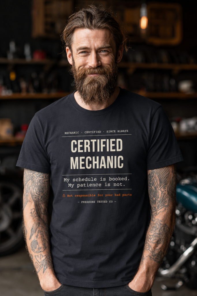 Certified Mechanic. My Schedule is booked.