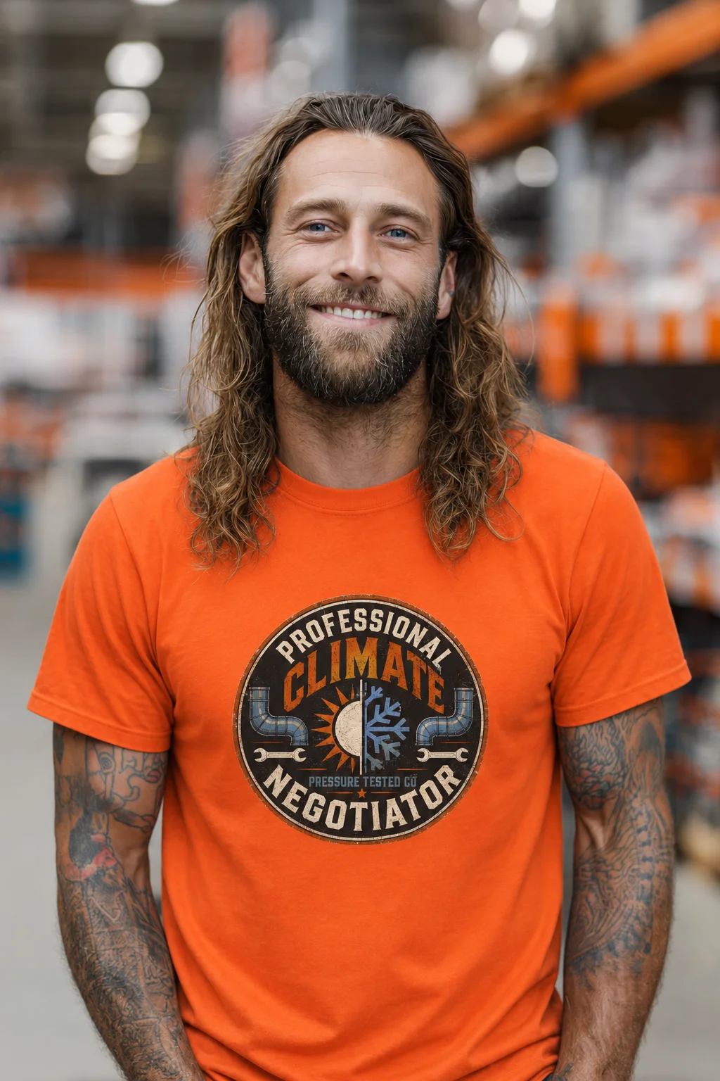 CLIMATE-NEGOTIATOR-ORANGE Professional Climate Negotiator