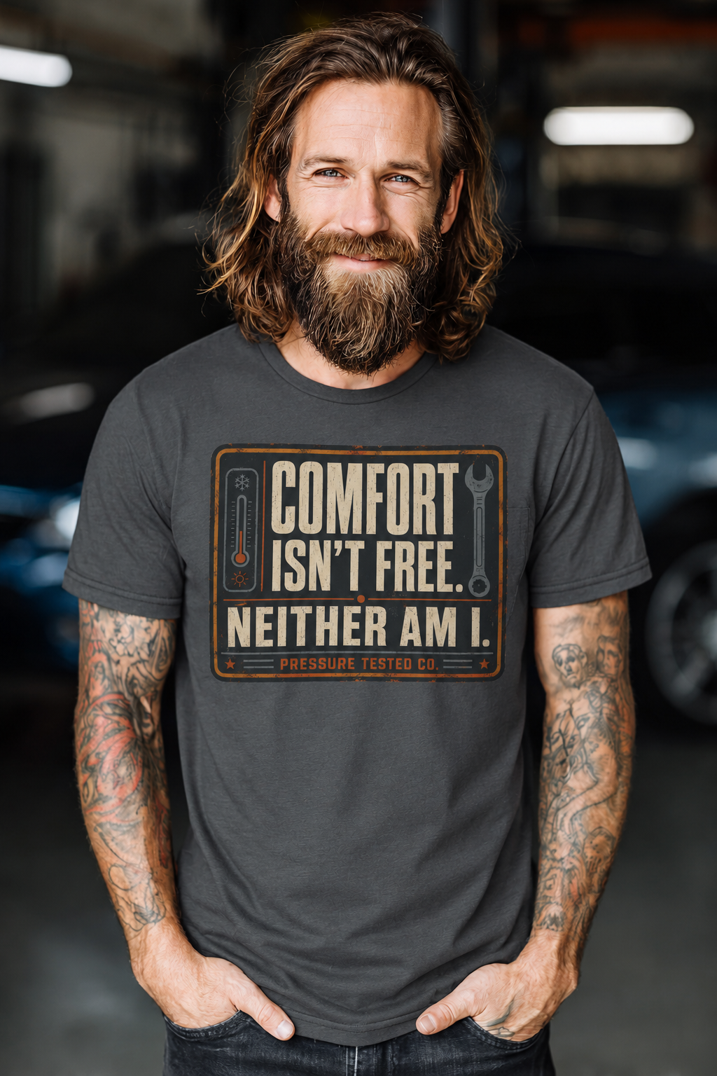 COMFORT-ISN'T-FREE-ASPHALT Comfort Isn't Free. Neither Am I.