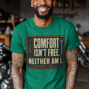 Comfort Isn't Free. Neither Am I.