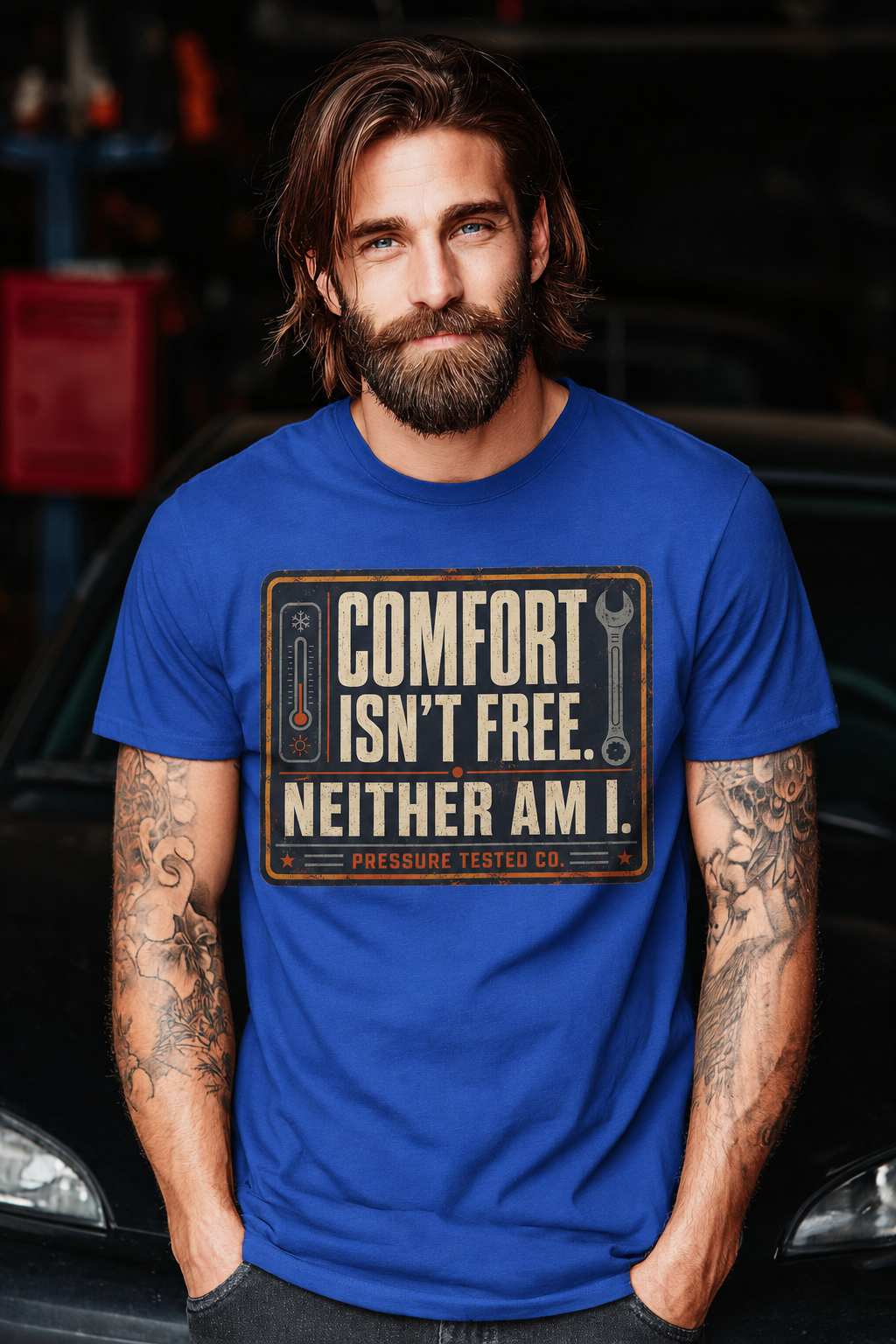 COMFORT-ISN'T-FREE-ROYAL Comfort Isn't Free. Neither Am I.