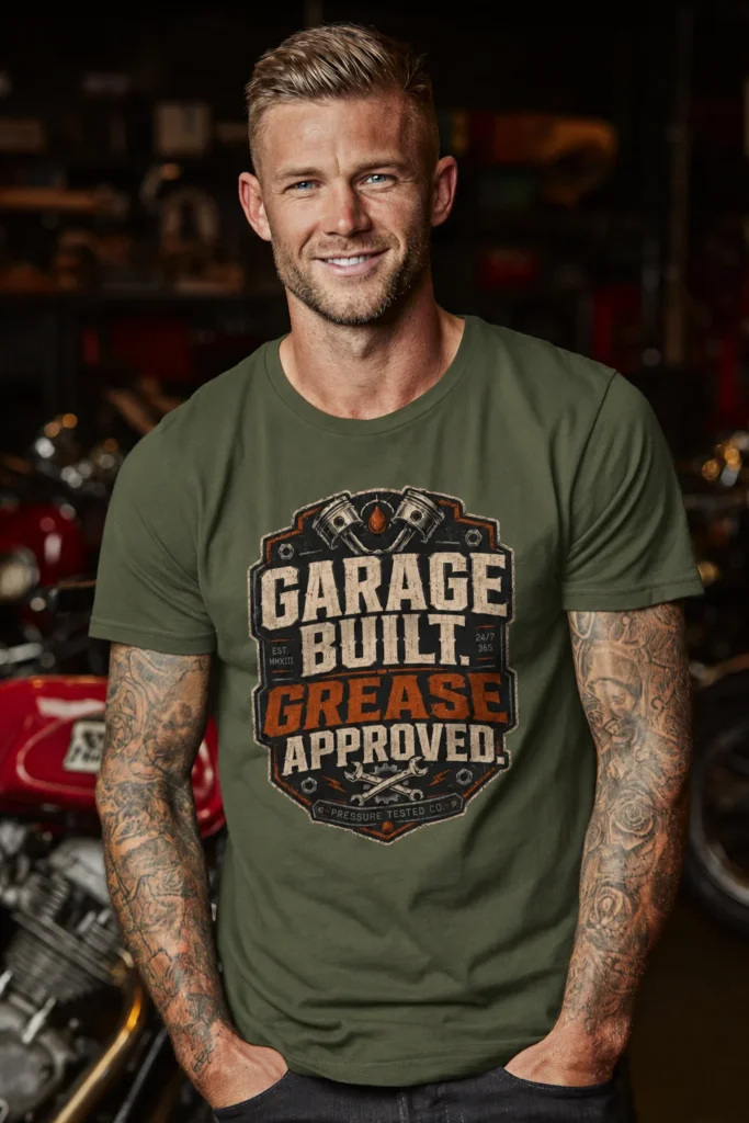 Garage Built. Grease Approved.