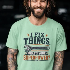 I Fix Things. What's Your Superpower?