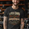 I-Fix-Cars-Attitude-Free-DRK-Gray I Fix Cars. The Attitude Is Free.