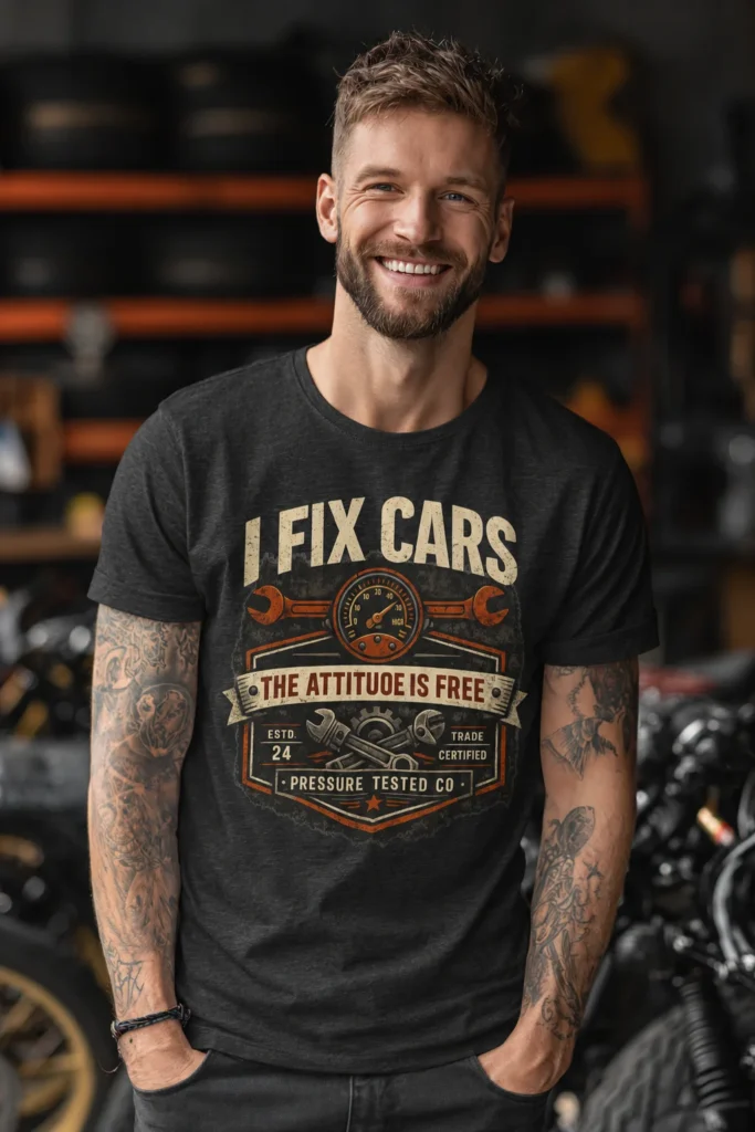I Fix Cars. The Attitude Is Free.