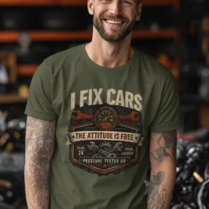 I Fix Cars. The Attitude Is Free.