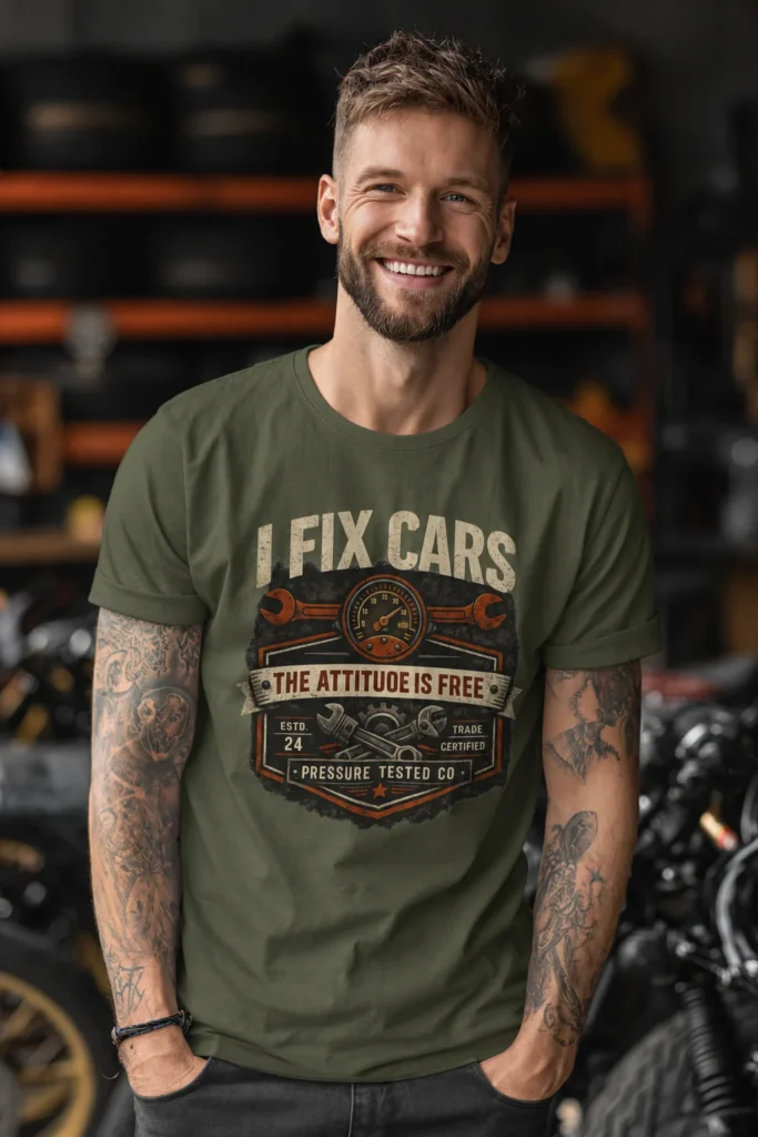 I Fix Cars. The Attitude Is Free.