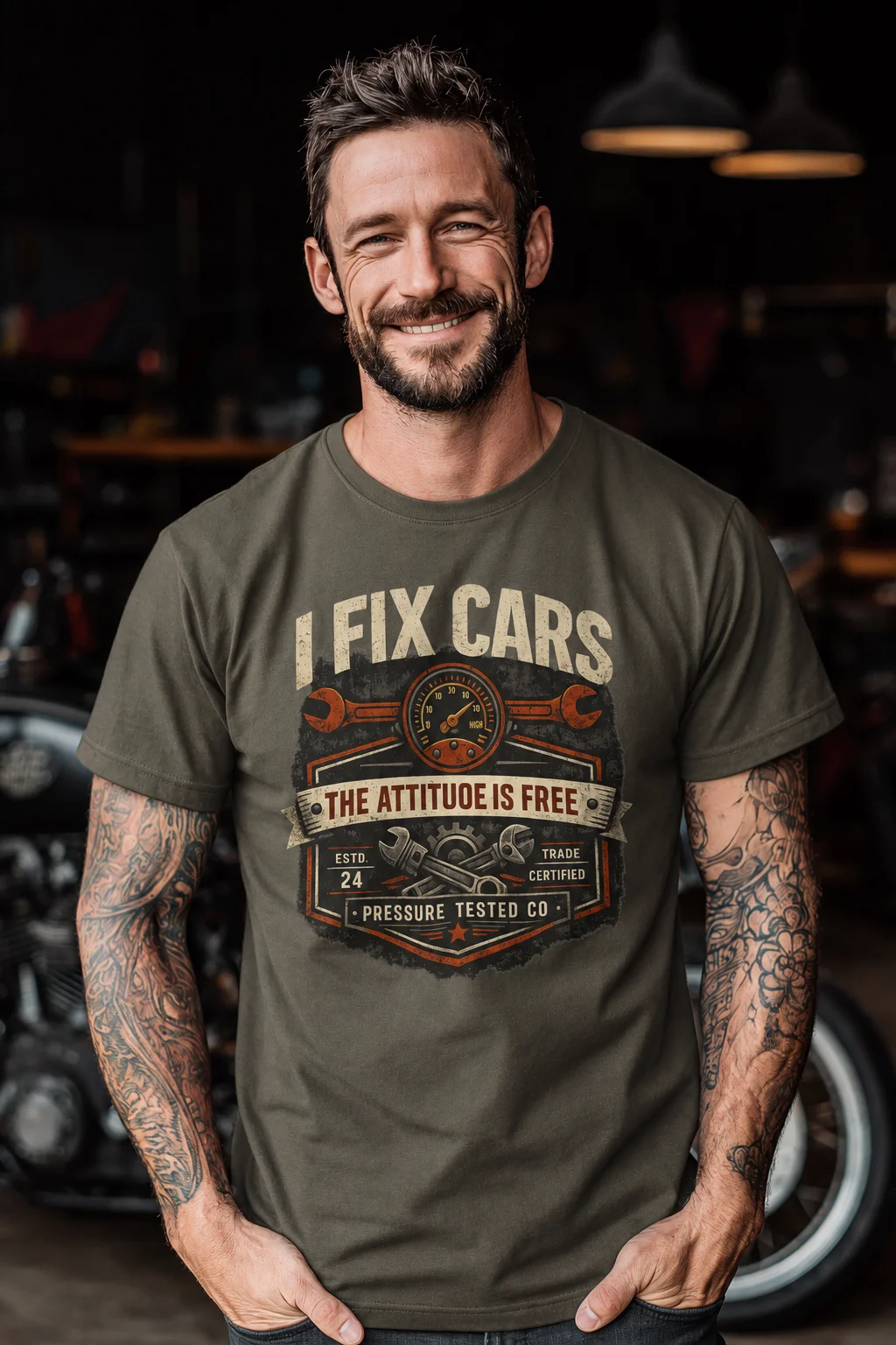 I-Fix-Cars-Attitude-Free-aRMY I Fix Cars. The Attitude Is Free.