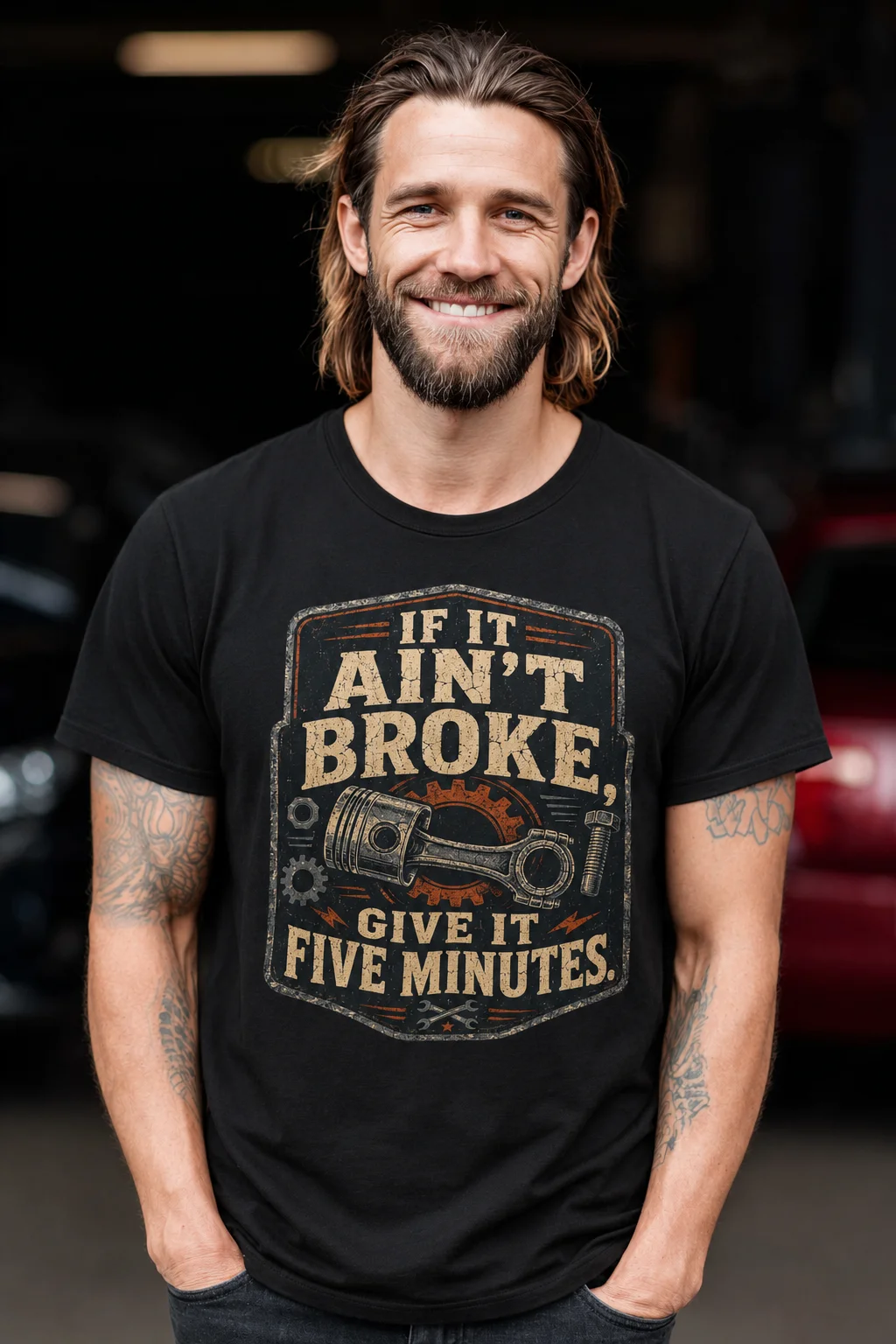If-It-Ain;t-Broke-Wait-5-BLACK If It Ain't Broke. Wait 5 Minutes.