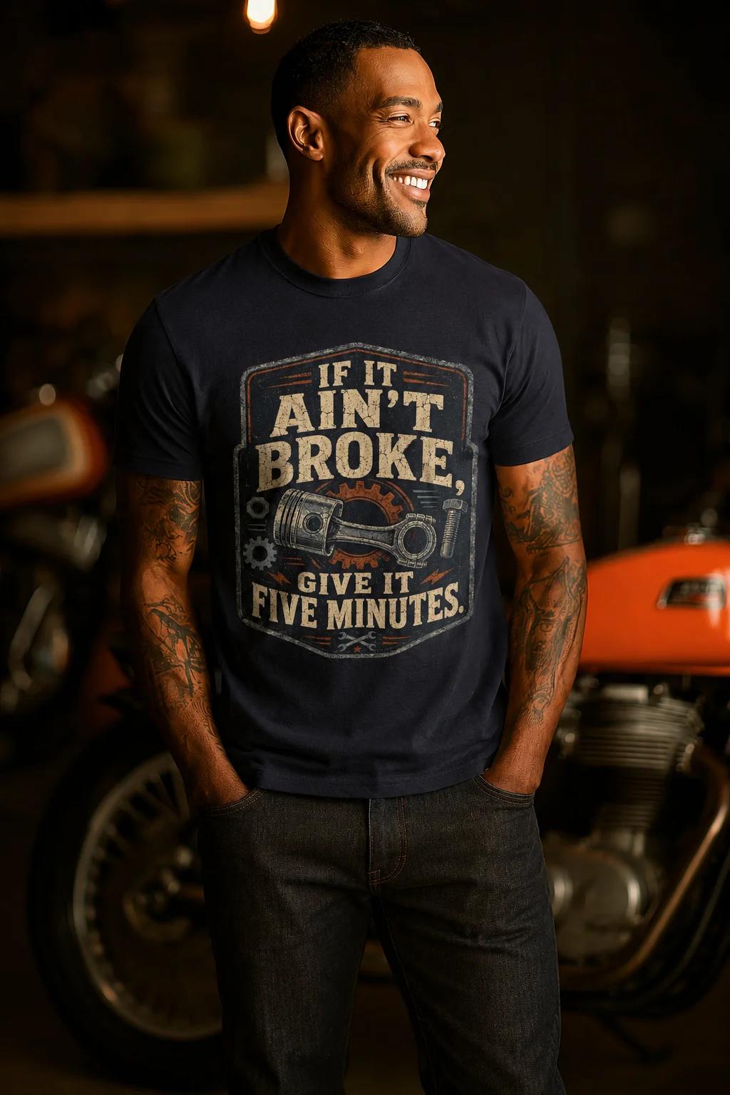 If-It-Ain;t-Broke-Wait-5-DRK-GRAY If It Ain't Broke. Wait 5 Minutes.