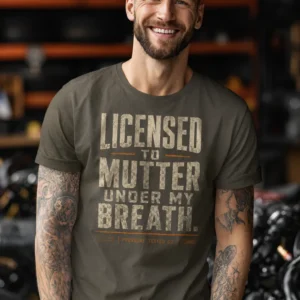 Licensed To Mutter Under My Breath