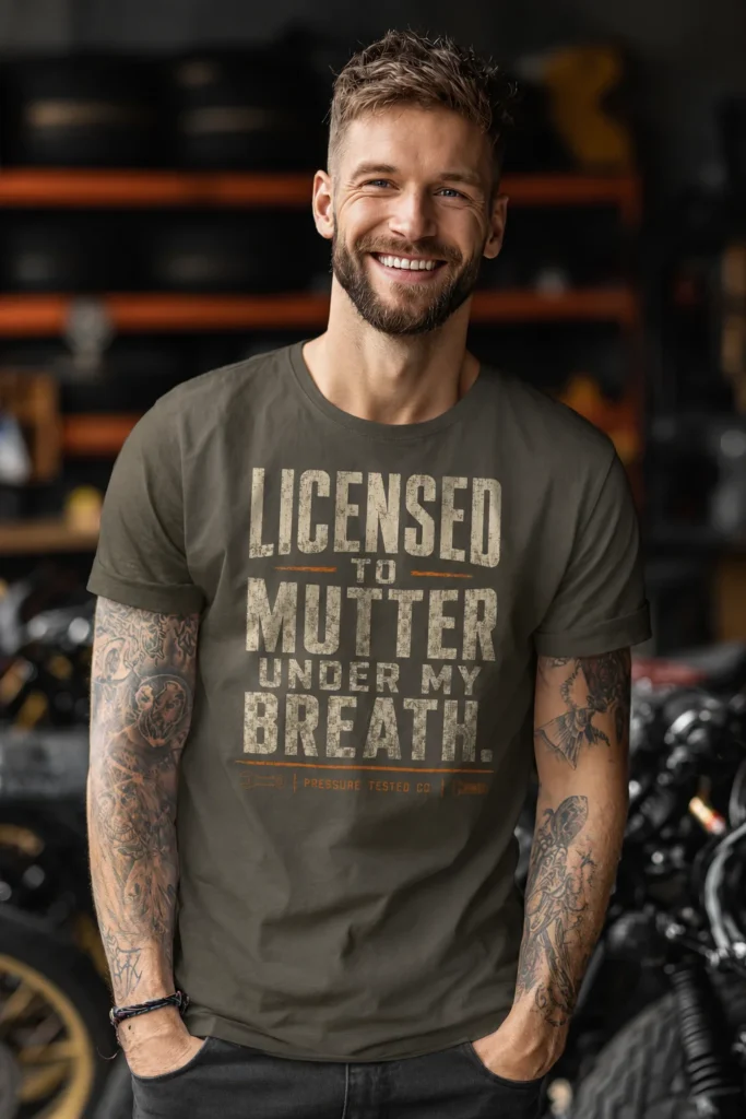 Licensed To Mutter Under My Breath