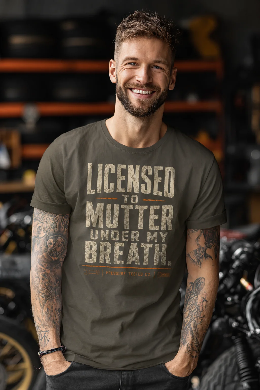 Licensed To Mutter Under My Breath