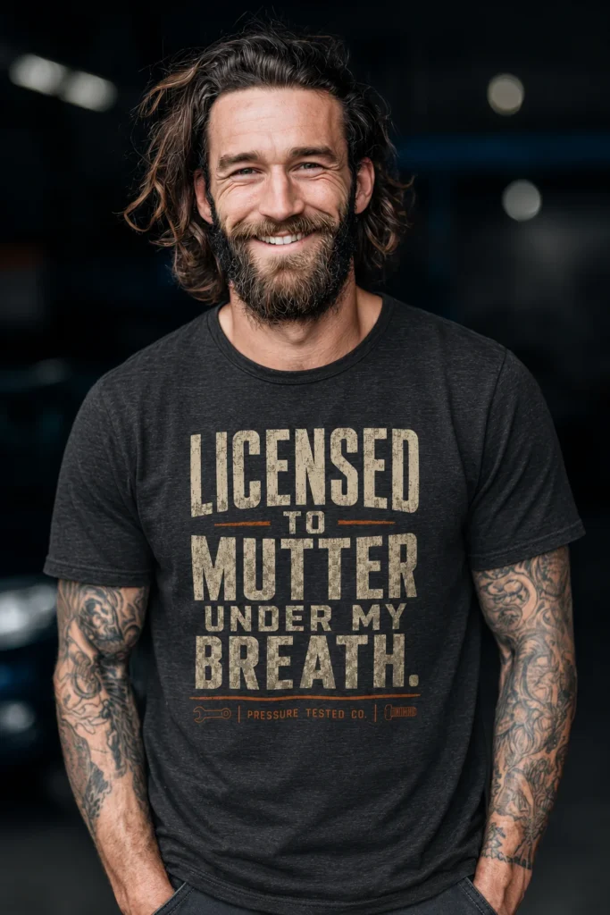 Licensed To Mutter Under My Breath