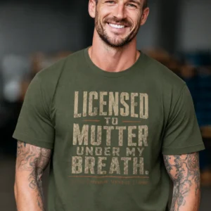 Licensed To Mutter Under My Breath