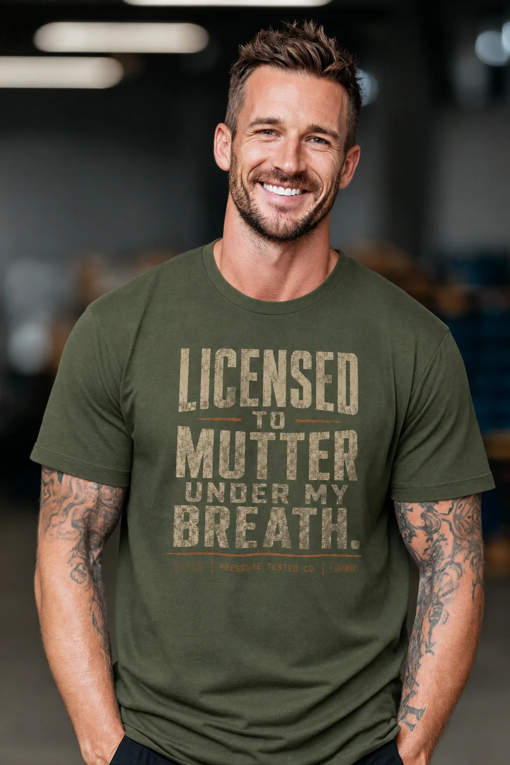 Licensed To Mutter Under My Breath