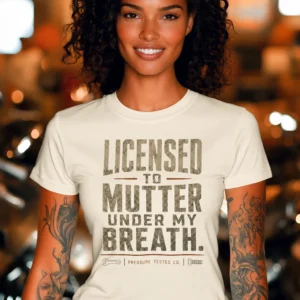 Licensed To Mutter Under My Breath