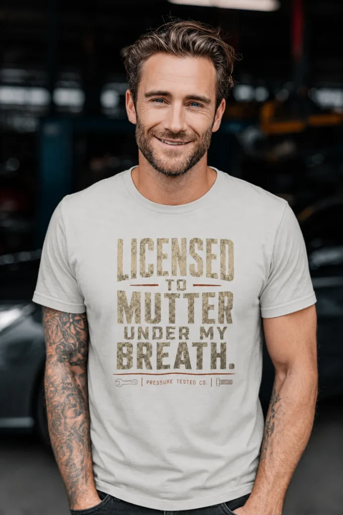 Licensed To Mutter Under My Breath