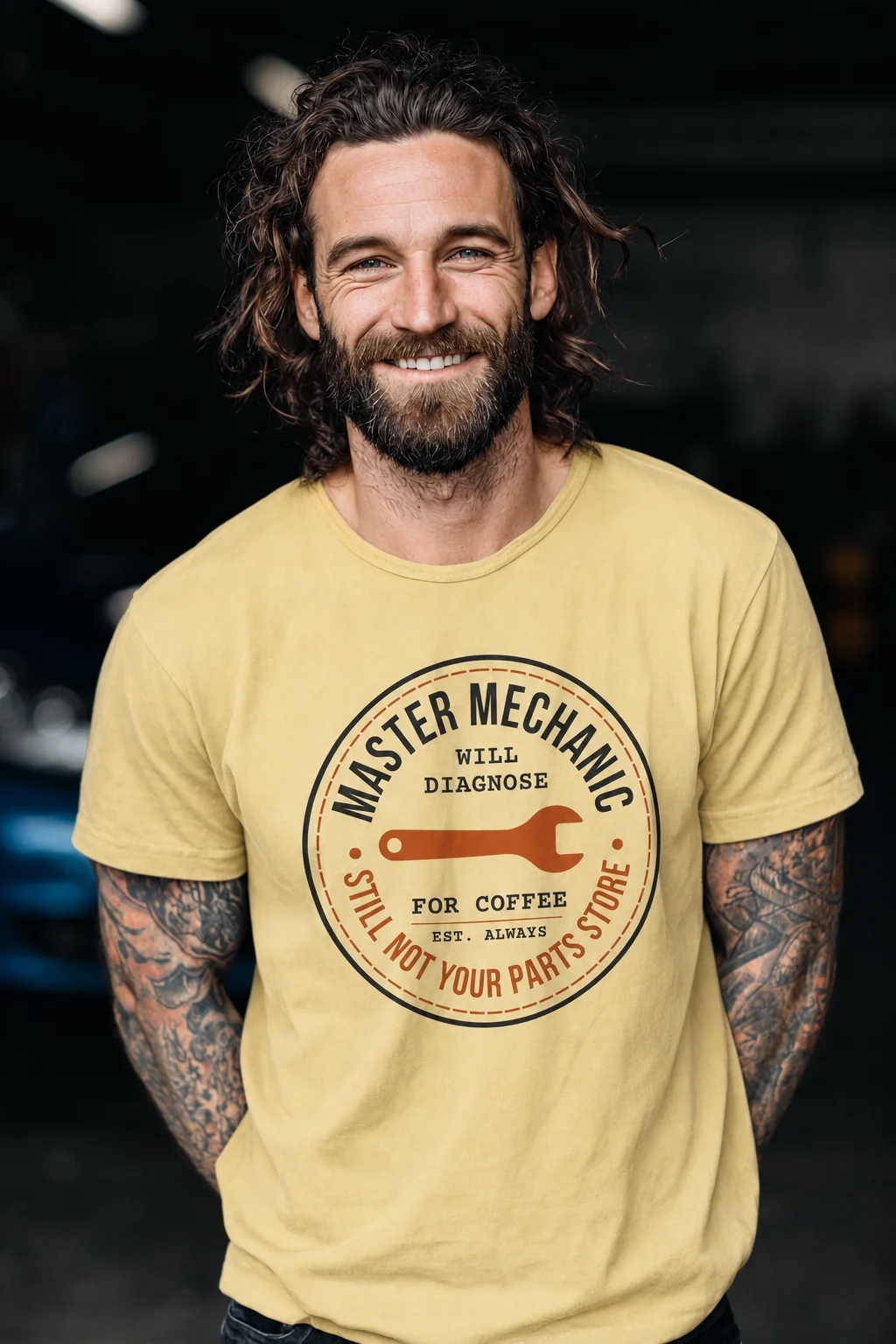 Master Mechanic. Will Diagnose For Coffee. Still Not Your Parts Store
