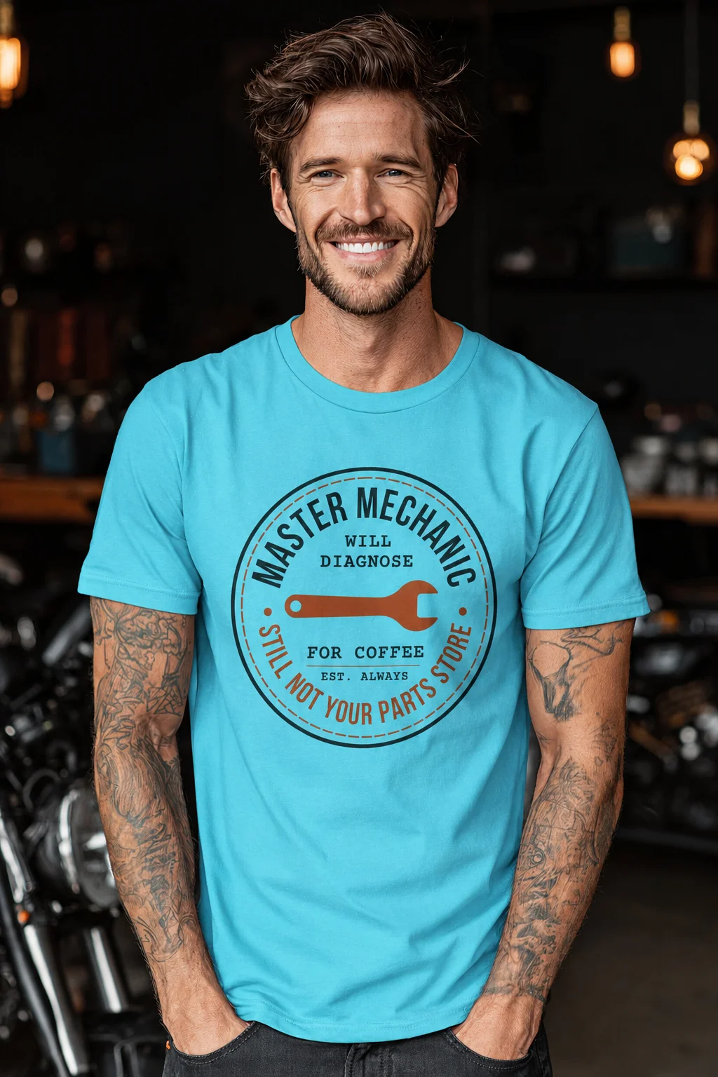 Master Mechanic. Will Diagnose For Coffee. Still Not Your Parts Store