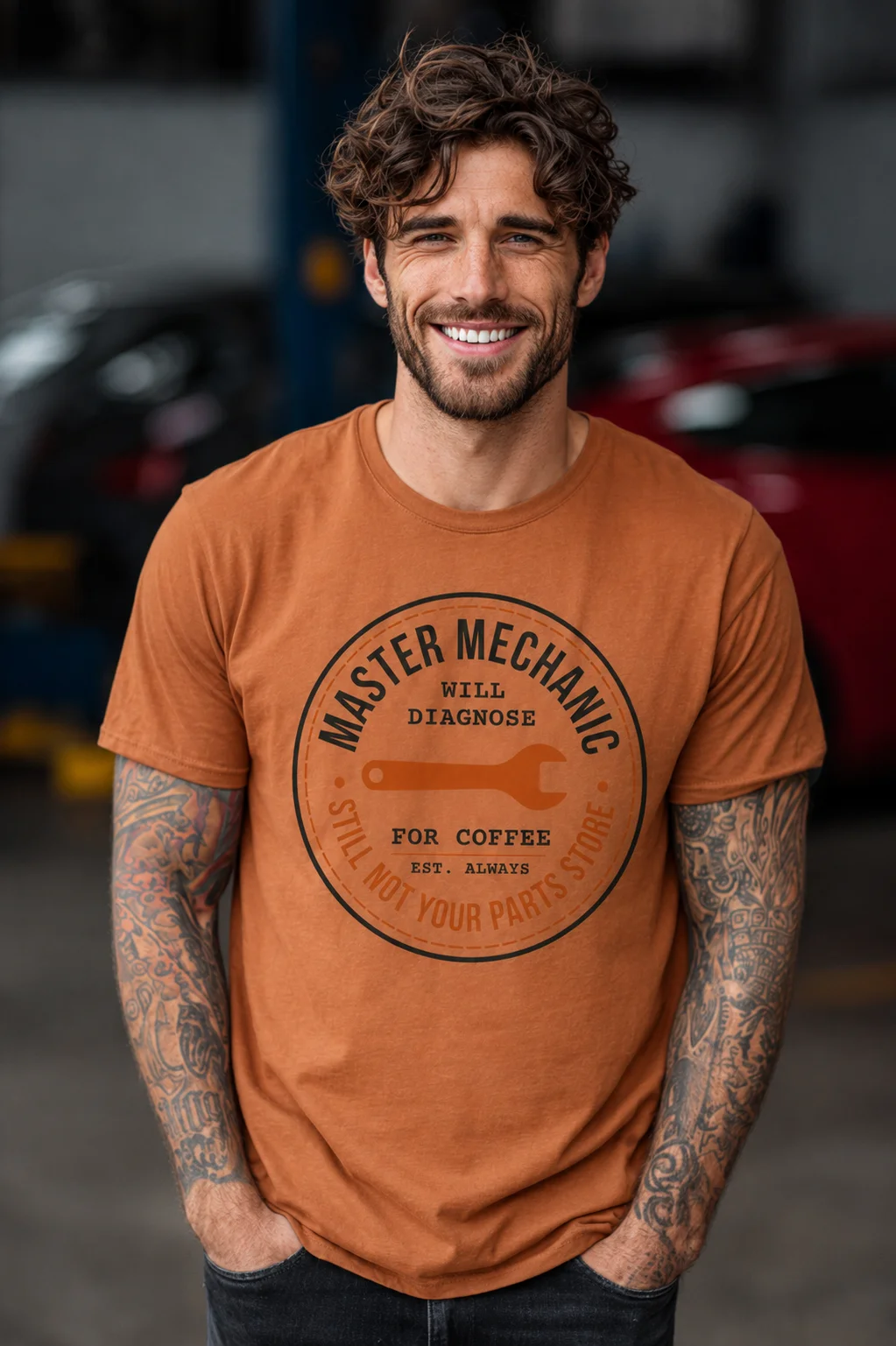 Master Mechanic. Will Diagnose For Coffee. Still Not Your Parts Store
