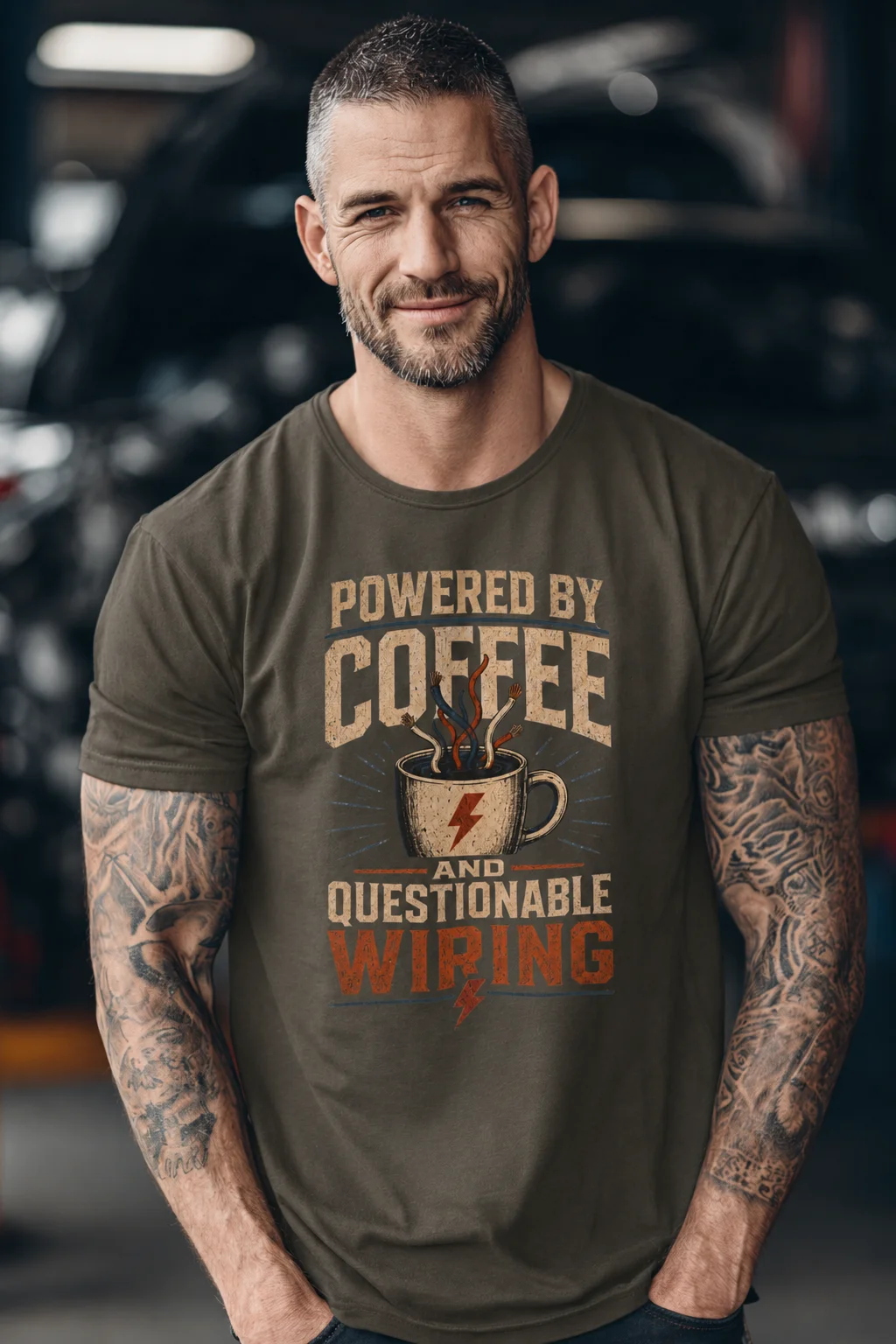 Powered By Coffee And Questionable Wiring