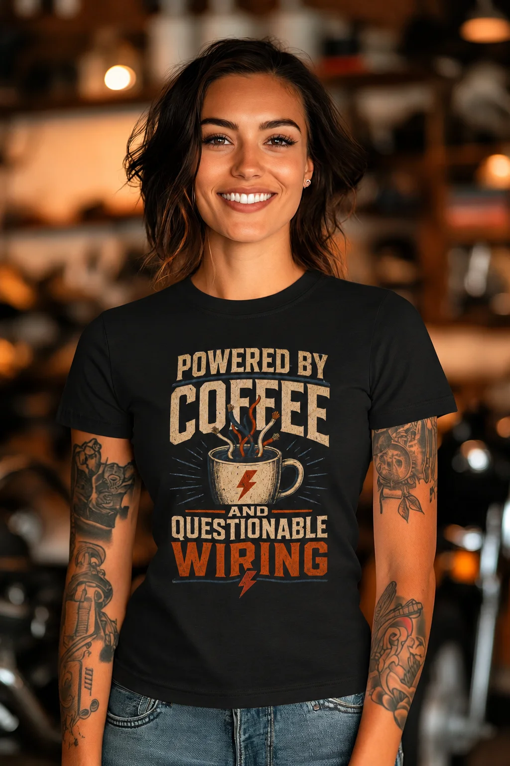 Powered By Coffee And Questionable Wiring