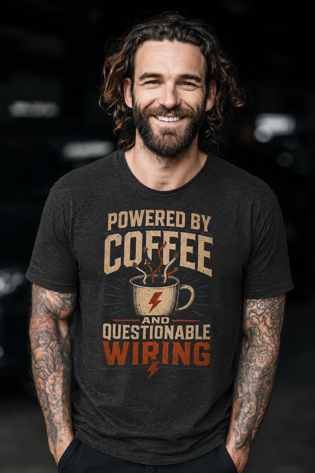 Powered By Coffee And Questionable Wiring