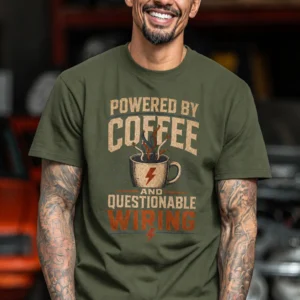 Powered By Coffee And Questionable Wiring