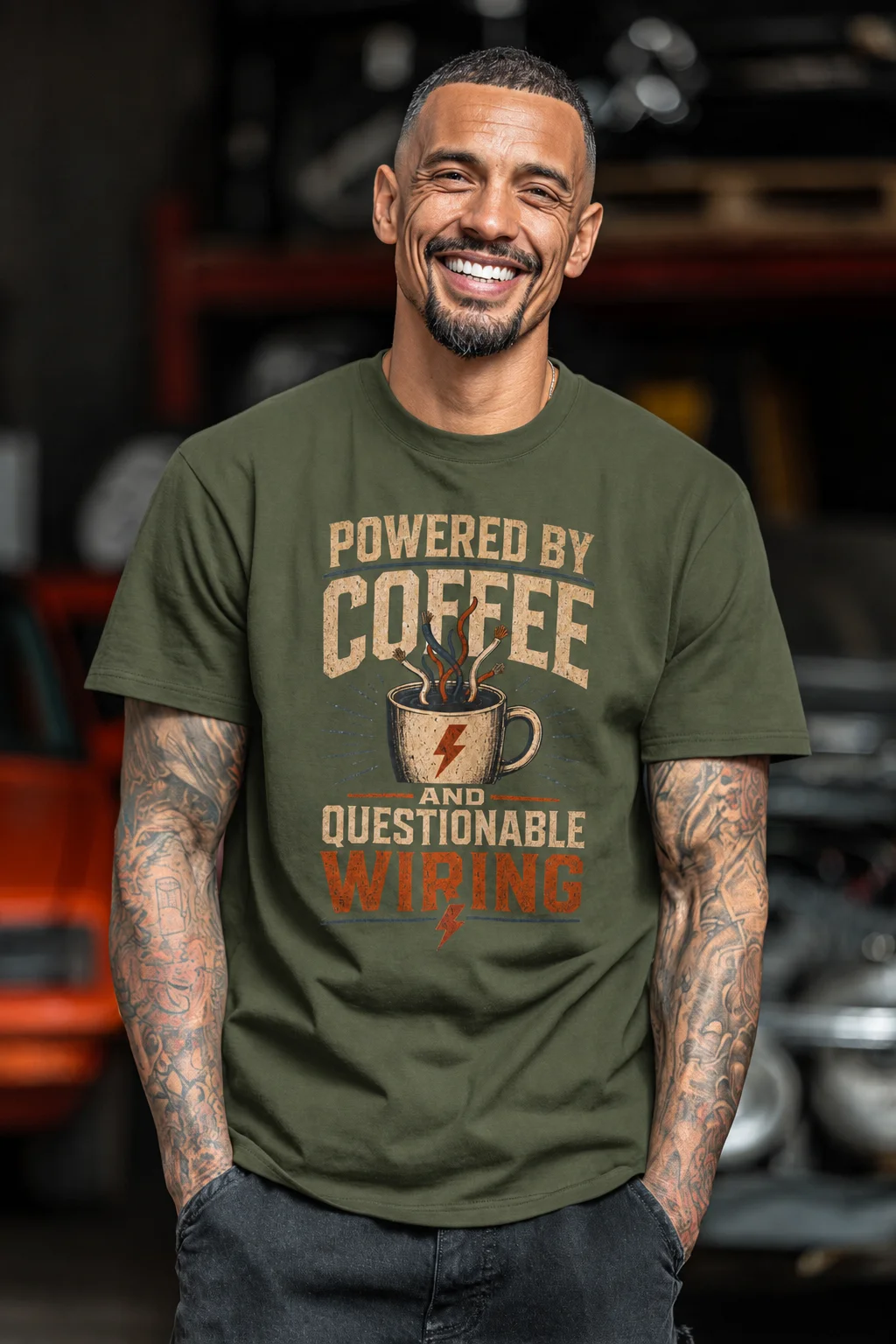 Powered By Coffee And Questionable Wiring