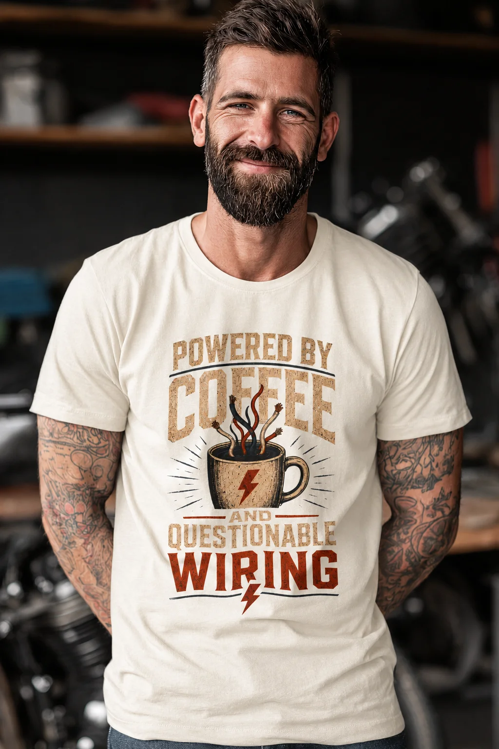 Powered By Coffee And Questionable Wiring