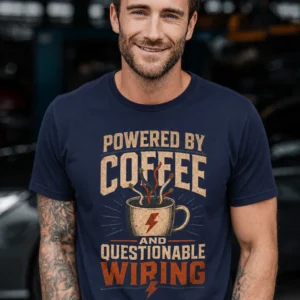 Powered By Coffee And Questionable Wiring