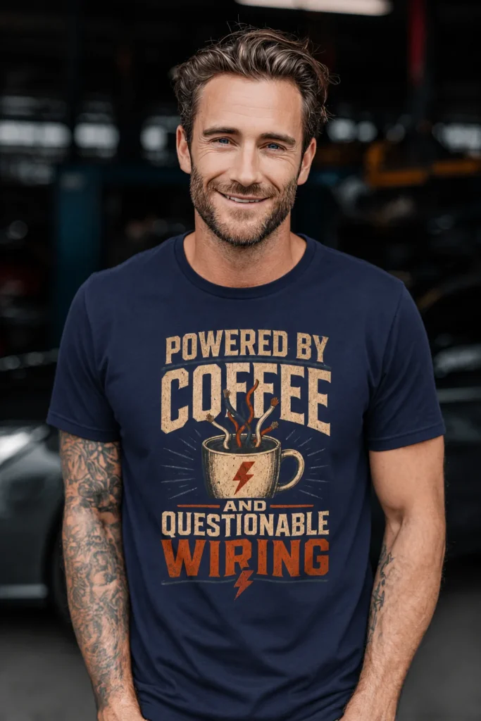 Powered By Coffee And Questionable Wiring