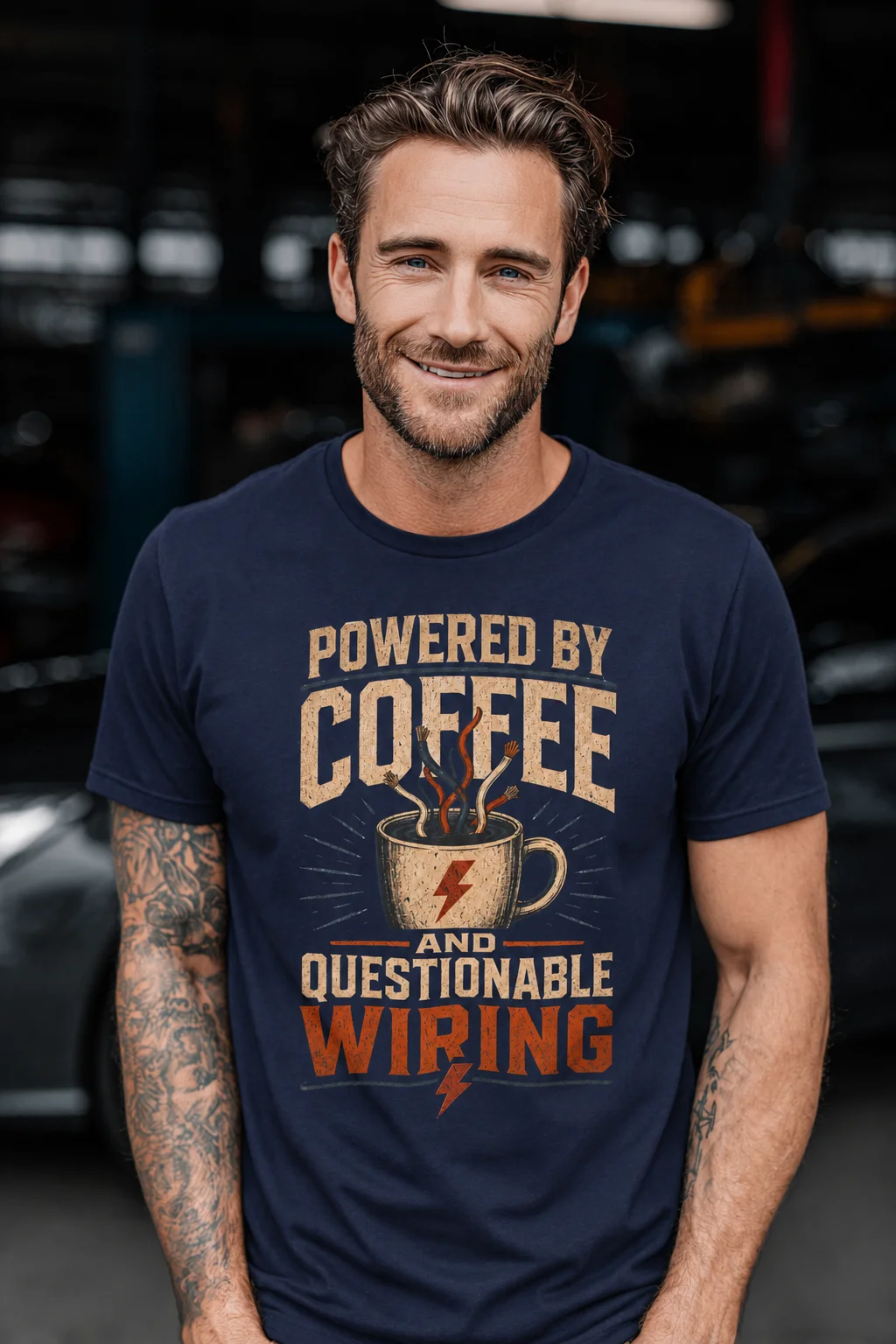 Powered By Coffee And Questionable Wiring