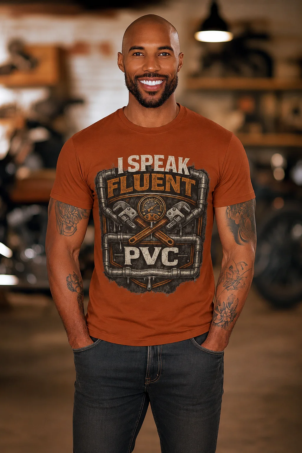 SPEAK-FLUENT-PVC-AUTUMN I Speak Fluent PVC.
