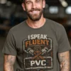 SPEAK-FLUENT-PVC-RMY I Speak Fluent PVC.