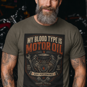 My Blood Type Is Motor Oil