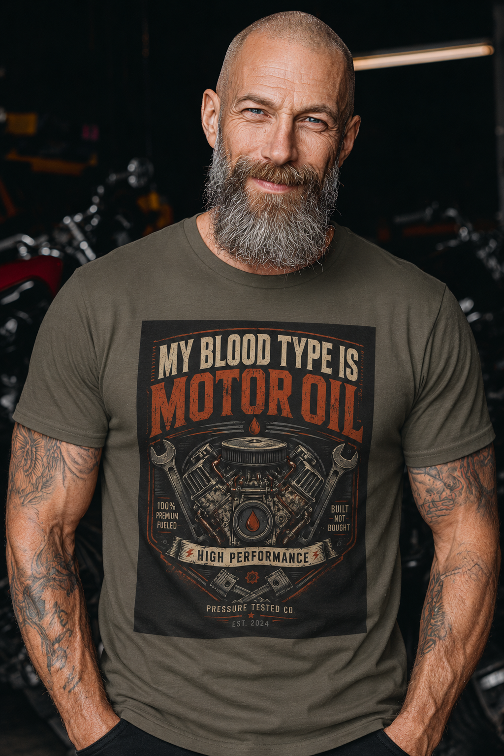 blood-type-armymodel My Blood Type Is Motor Oil