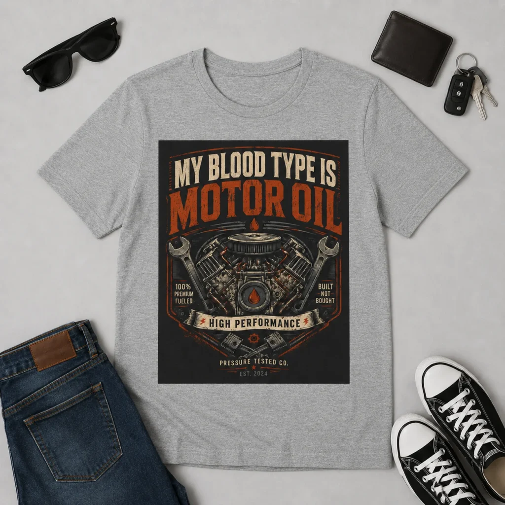 My Blood Type Is Motor Oil - High Performance