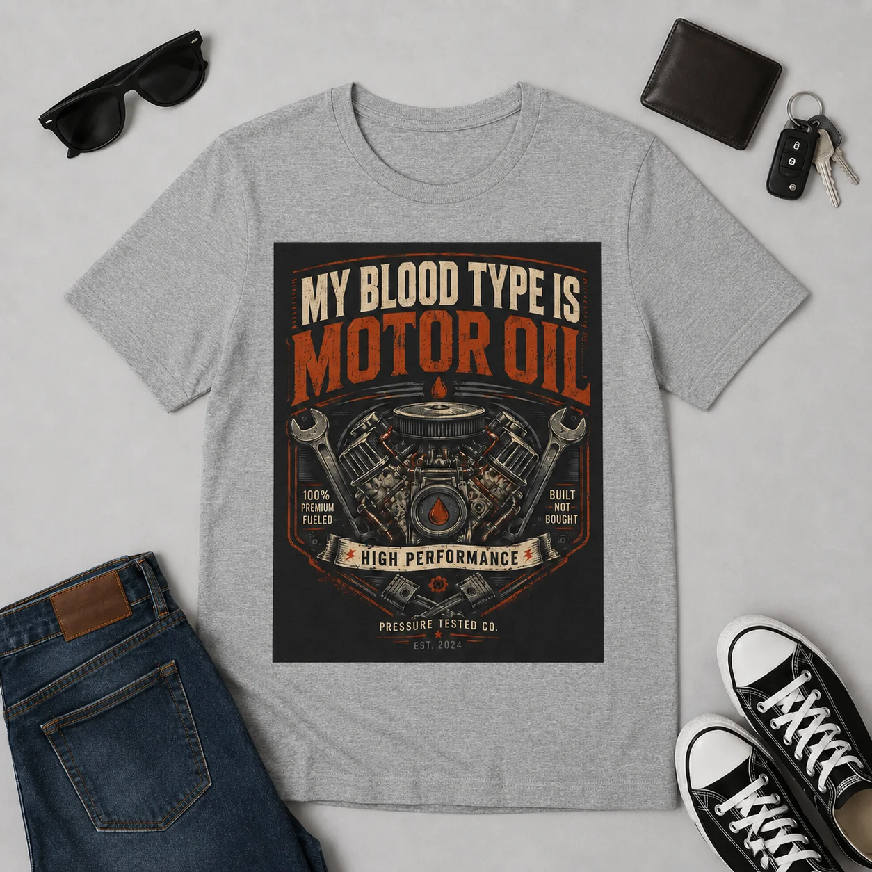 blood-type-ath-grey-flatlay2 My Blood Type Is Motor Oil - High Performance