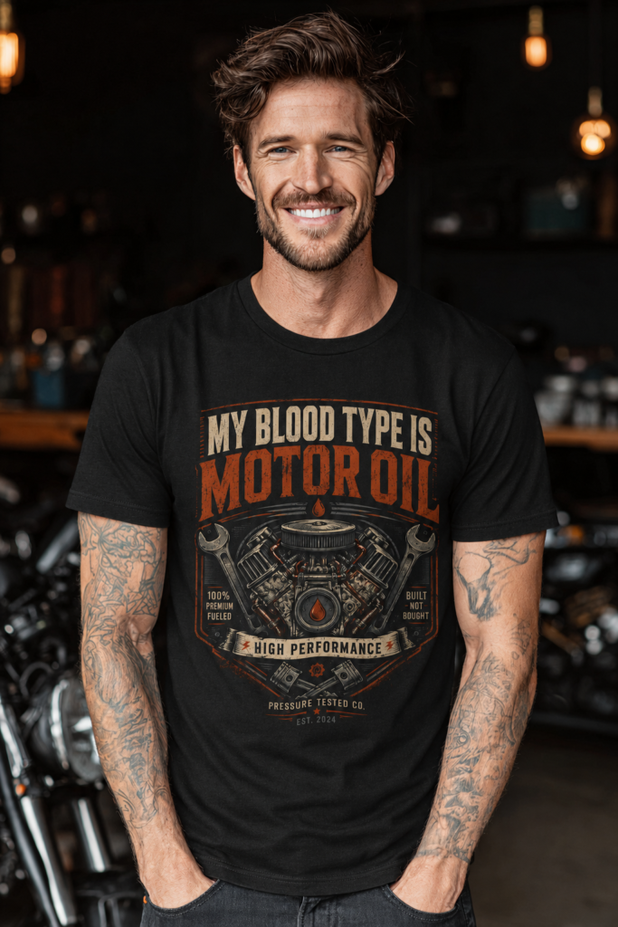 My Blood Type Is Motor Oil