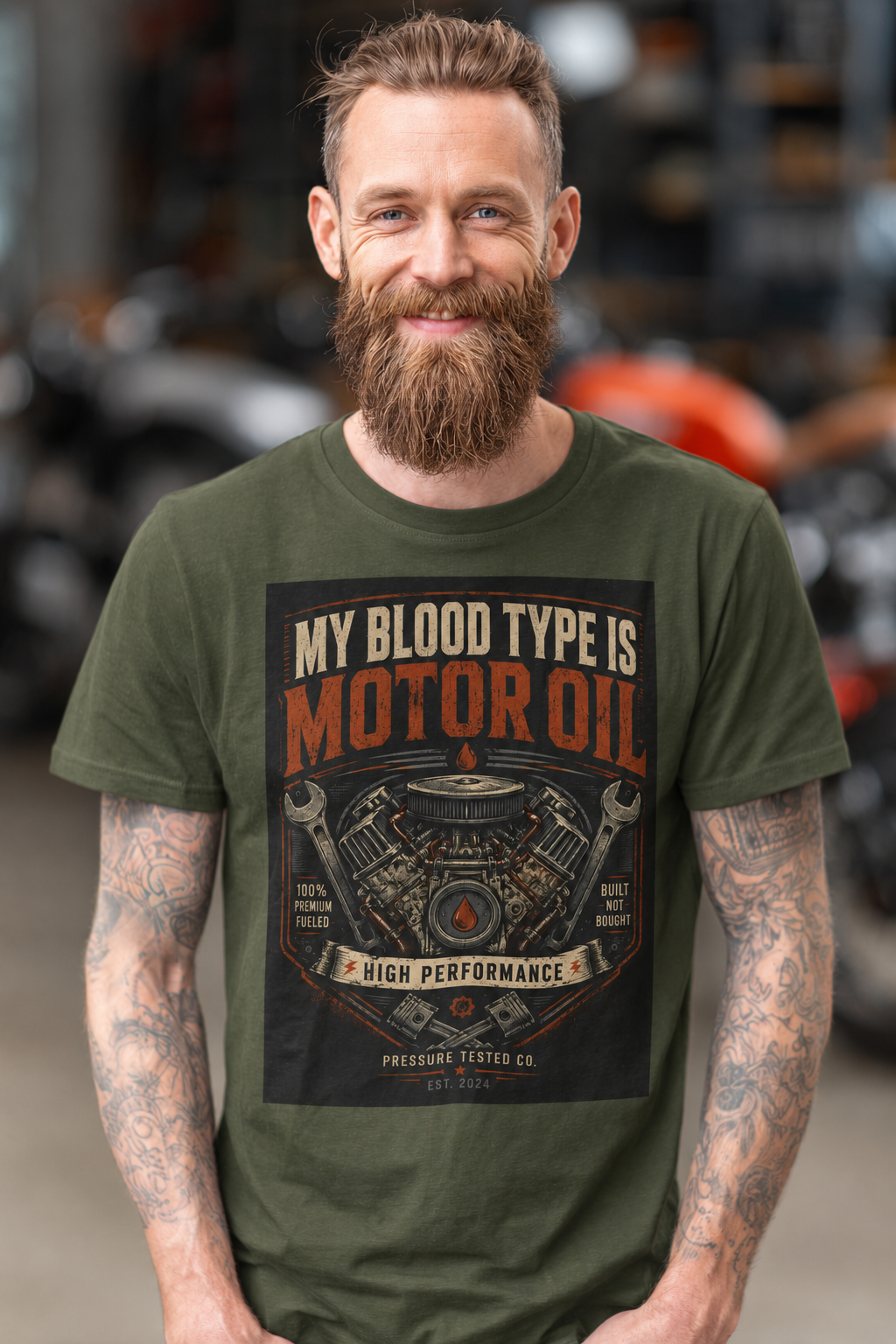 blood-type-mil-green-model My Blood Type Is Motor Oil