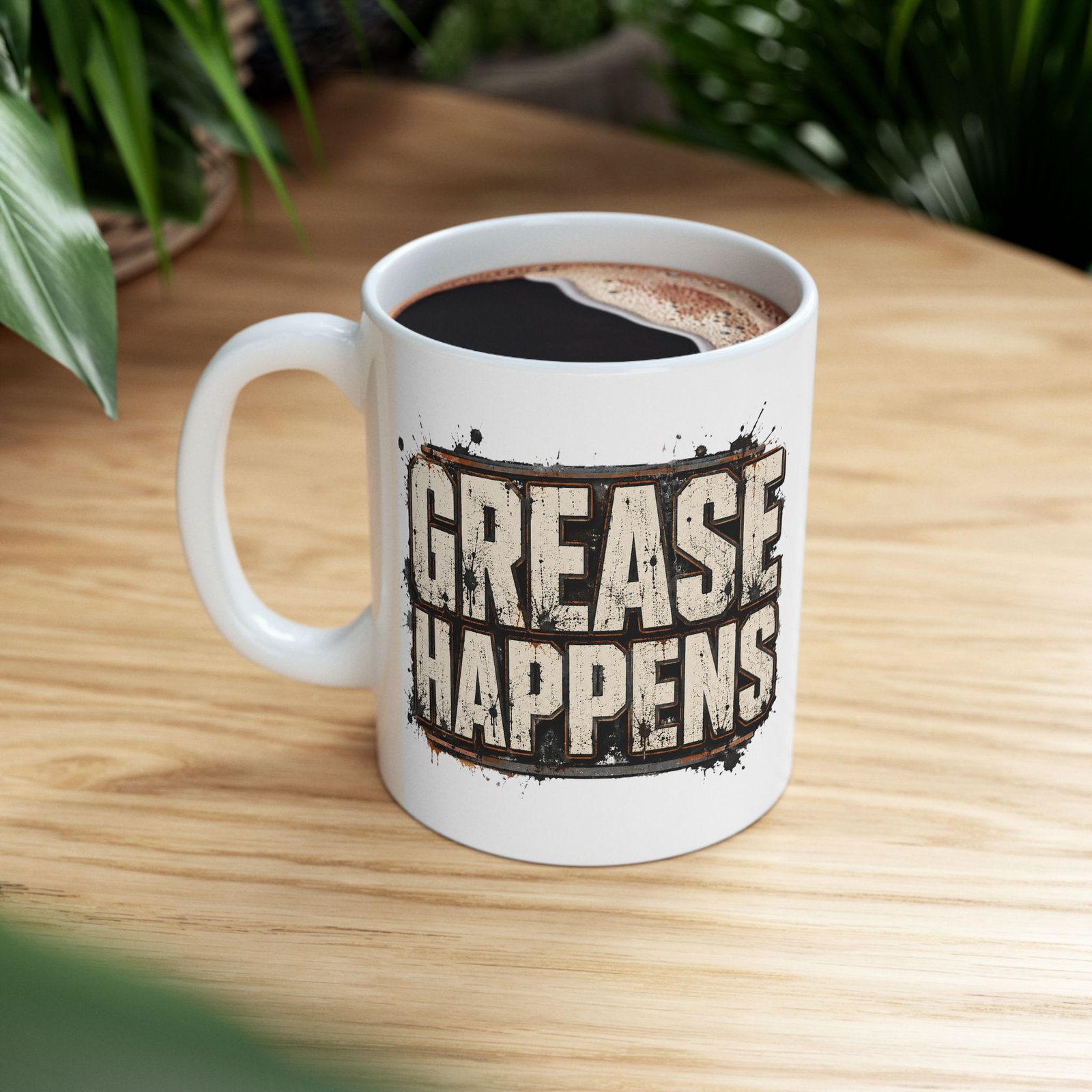 16365587390723860337_2048.jpeg Grease Happens Coffee Mug