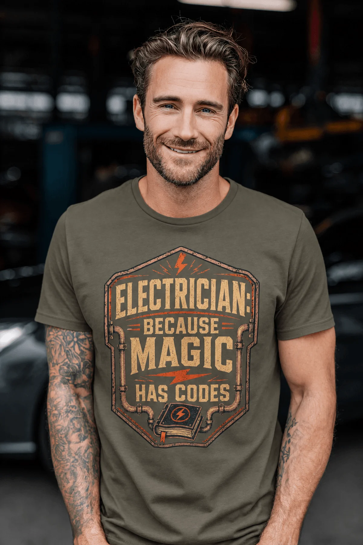 army-model-4 Electrician. Because Magic Has Code.