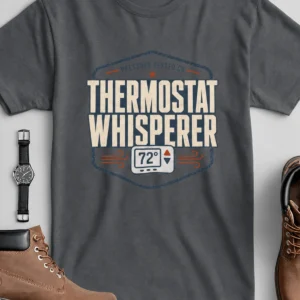 Thermostat Whisperer T‑Shirt — Funny HVAC Technician Tee (72 Design) - Image 5